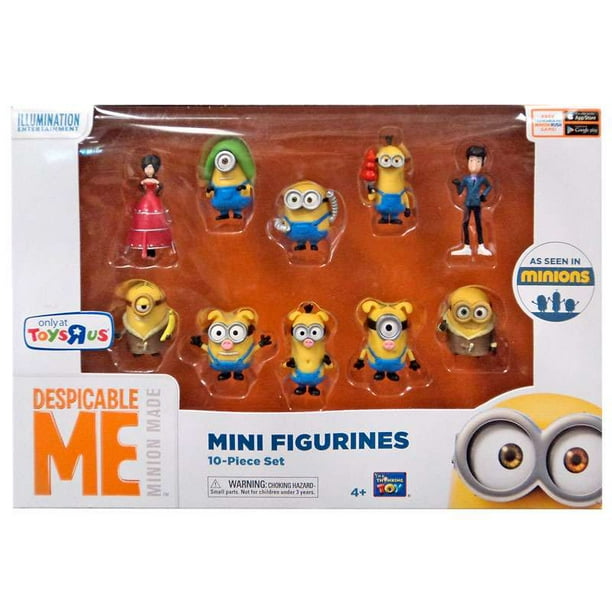 Despicable Me Minions Movie Minions Mini Figurines 10Piece Set