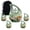 Hummingbird Urn-5, variant on MUKTIVE Hummingbird Burial Urns for Human Ashes Adult Man, Blue Funeral Urn for Ashes for Women, Combo Sets Bird Cremation Urn for Brother, Burial Urns for Adult Male, (1 Large 10 ", 4 Keepsake 3 ")