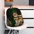 thumbnail image 5 of Pofeuu Squirrels Eating Peanuts On The Tree Print Laptop Backpack Travel Canvas Backpack for School Lightweight and Comfortable Backpack College Backpack Schoolbag, 5 of 6