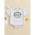 thumbnail image 5 of Aojekbee Infant Baby Boy Summer Jumpsuit Letter Car Embroidery Short Sleeve Round Neck Romper Cute Bodysuit, 5 of 10