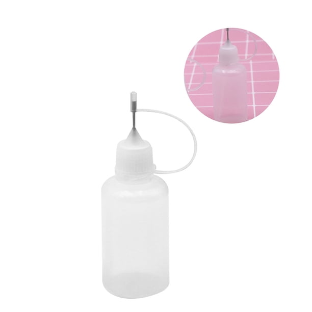 Riwesomey 10 Uds subbotella de plástico a prueba de herrumbre botella de almacenamiento portátil 30ML botella de viaje Artesanía Riwesomey TO000037-00B