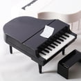 thumbnail image 3 of Modelo en Miniatura de Casa uñecas de Plástico, Modelo de Instrumento Musical de Decorión de Casa uñecas DIY con Partituras para Negro Sunnimix Piano en miniatura, 3 of 8