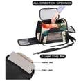 thumbnail image 2 of Peach Sherpa 900D Oxford Cloth Pet Carrier Bag with Nylon Webbing, 17x10x11.8 in, Fabric Base Material, Travel Friendly and Durable Transport for Small a, 2 of 7