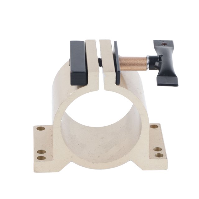 Soporte del motor del husillo JAAS abrazadera de Aleación de aluminio 80 mm para máquina de grabado