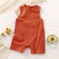 thumbnail image 2 of Baby Onesies Boy Unisex Baby Cotton Romper Boys Short Sleeve One-Piece Jumpsuit Girls Snap-up Bodysuits Summer Clothes Outfits, 2 of 5