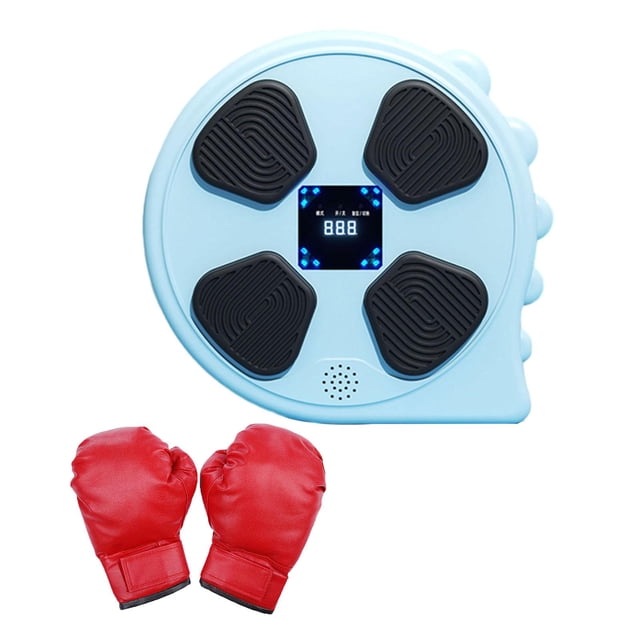 jinwen Machine de Boxe Équipement de Boxe Relaxant Musique Électronique Mur de Boxe avec Gant