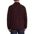 thumbnail image 2 of IZOD Men's & Big Men's Zip-Front Flannel Shirt Jacket, Up to Size 2XL, 2 of 3