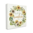 thumbnail image 3 of Stupell Industries Let Sunshine In Sunflower Wreath Graphic Art Gallery Wrapped Canvas Print Wall Art, Design by Nan, 3 of 7