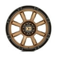 thumbnail image 5 of XD Aluminum Rim XD863 20X9in Matte Bronze with Black Lip Finish, XD86329050618, 5 of 5