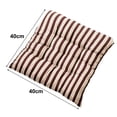 thumbnail image 6 of Mdesiwst Modern Striped Chair Cushion Wear Resistant Extra Soft Thick Washable Dining Chair Cushion Seat Pad Home Supplies, 6 of 8