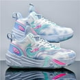thumbnail image 2 of BINQER Men's Basketball Shoes Breathable Colorful Volleyball Sneakers with Mesh Upper Non Slip Rubber Indoor Shoe, 2 of 7