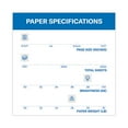 thumbnail image 3 of Premium Laser Print Paper, 98 Bright, 28 lb Bond Weight, 8.5 x 11, White, 500/Ream | Bundle of 5, 3 of 7