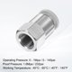 thumbnail image 3 of Conectores Uxcell para tubos de 1/2" OD x 1/4" Rosca NPT hembra recta, accesorios neumáticos PCF1/2-N02, conectores de línea de aire, accesorios para mangueras de aire, blancos, 3 of 7