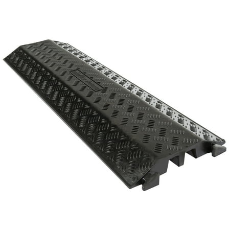 Modular Black Drop-Over Cord Protector Cover Guard
