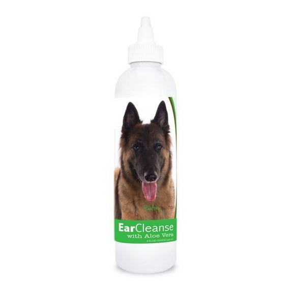 Healthy Breeds 840235197188 8 oz Belgian Tervuren Ear Cleanse with Aloe Vera Cucumber Melon