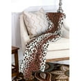 thumbnail image 5 of Super Soft Micro Plush Flannel Bed Leopard Skin Print Blanket Pink Twin, 5 of 5