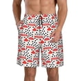 thumbnail image 1 of Goofa Maillots de Bain Imprimés Champignons de Forêt pour Hommes Été Séchage Rapide Short de Plage Maillots de Bain-Grand, 1 of 6