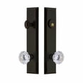 thumbnail image 6 of Grandeur Fifth Avenue Tall Plate Single Cylinder One Piece Knobset with Fontainebleau Knob, 6 of 6