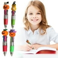 thumbnail image 2 of Multicolor Ballpoint Pen 0.5,4-in-1 Colored Pens Fine Point,Ballpoint Gift Pens for Planner Journaling,Smooth Writing Point Pens,Cute Portable Halloween Pumpkin Journaling Ballpoint Pen,Color Random, 2 of 9