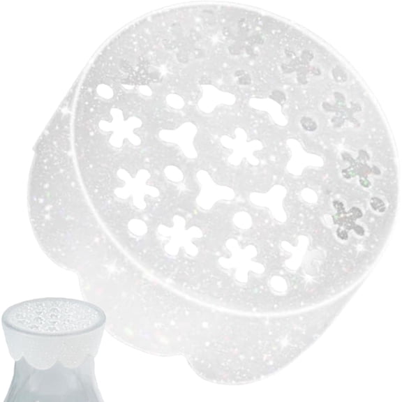 2 Pcs Silicone Flower Arranging Grid, Spiral Stem Holder for Floral Design, Wedding Party & Home Decor