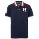 thumbnail image 1 of Polo Tommy Hilfiger de manga corta con estampado de hiedra elástica para niños, 1 of 4