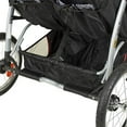 thumbnail image 4 of Baby Trend Expedition Double Jogging Stroller with Canopy, Carbon, 4 of 9