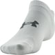 thumbnail image 2 of Calcetines Under Armour Essential Lite No Show, 6 pares, blancos, 2 of 4