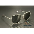 thumbnail image 4 of BURBERRY BE3158 100587 Silver Dark Grey 58 mm Women's Sunglasses, 4 of 7