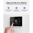 thumbnail image 3 of Termostato inteligente Vine de 4,3" con Wi‑Fi, Alexa y Google Assistant, 3 of 9