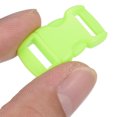 thumbnail image 5 of Uxcell Plastic Buckles 8 Pack Quick Side Release Clips Green 11mm, 5 of 6