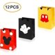 thumbnail image 1 of 12 PCS Mickey Party Favor Bags, Mickey Treat Candy Goodie Gift Bags for Baby Birthday Party Supplies Baby Shower Mickey Theme Party Decoration, 1 of 5
