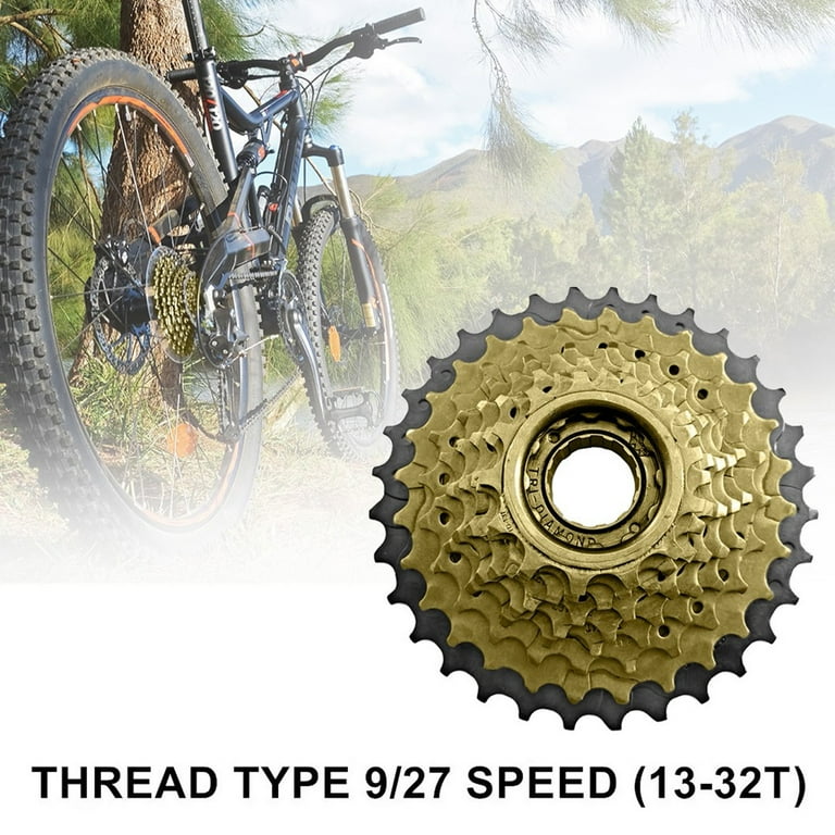 Mtb Bike Thread Type 9 Speed 13 32t Sprocket
