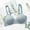 Blue, variant on Bras for Women Wirefree Seamless Lift Adjustable Strap Lace Bra Thin Style Comfortable Bralettes Soft and Comfortable for Daily Commute Blue 36