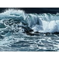 thumbnail image 2 of Urban Road 14x12 White Modern Wood Framed Museum Art Print Titled - Mollymook, 2 of 4