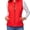 Red, variant on Women's Warm Fashion Quilted Vest, Puffer Sleeveless Jacket Outdoor coat (S-XXL)