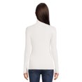 thumbnail image 5 of Time and Tru Women's Ribbed Knit Turtleneck, Sizes XS-XXXL, 5 of 8