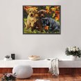 thumbnail image 4 of 14CT Punto de cruz completo Tres perros contados DIY Animal Wall Art Crafts Home Decor Tmvgtek decoración de arte en el hogar, 4 of 9