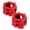 Red, variant on One-Pair Package Barbell Buckle Olympic Pole Dumbbell Rod Plastic Buckle circlip Card Holder Card Holder Chuck,Large,Black