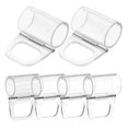 thumbnail image 3 of Transparent Roller Shade Pull Handles (6pcs) – Cordless Blind Pull Down Clips for Easy Installation on Window Roller Blinds, 3 of 5