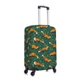 thumbnail image 6 of Cauagu Green Plants with Fox Print Travel Luggage Cover,Travel Dust-proof Suitcase Cover Softside Suitcase Protector for 18-32inch,Not Included Suitcase, 6 of 8