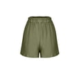 thumbnail image 6 of Women's Soft Comfy Summer Casual Vintage Pants Color Pocket Shorts with Pockets, 6 of 7