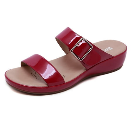 

Womens Sandals Slipper Lightweight Super Soft Cozy Thick Soles Beach Sandals