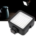 thumbnail image 3 of Mini Panel de Luz de Vídeo LED, Luz de Relleno Regulable Para Cámarae Con 49 piezas LED de temperatura de color de 6000 K, Batería AA, Ultraligerio, 3 Soportes de Zapata Fría, 3 of 7