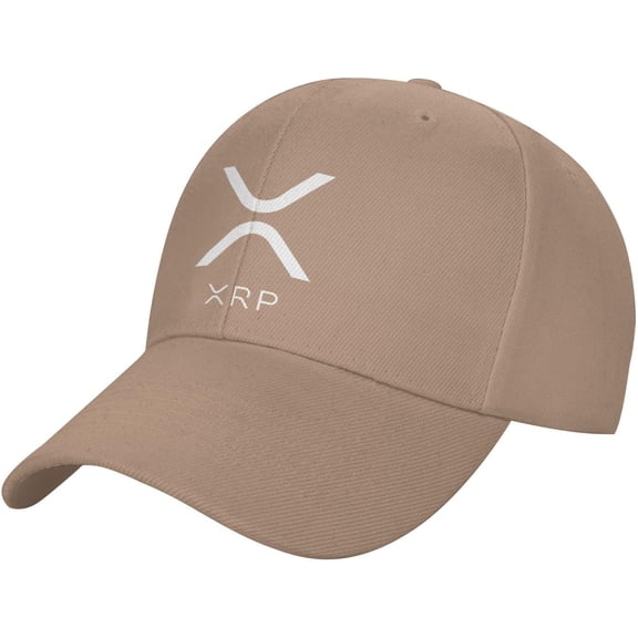 Xrp Ripple Baseball Cap Men Women - Classic Trucker Hat Adjustable Plain Hat Black