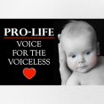 thumbnail image 2 of CafePress - Pro Life Voice For The Voiceless - Adjustable Unisex Printed Trucker Hat with Mesh Back, 2 of 11