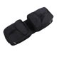 thumbnail image 4 of Bolsa para sillín trasero de bicicleta de 34 l, impermeable, de doble cara, con tiras reflectantes para ciclismo nocturno, color negro, 4 of 14