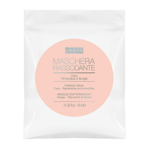 PUPA Milano Firming Face Mask, Hydrating Face Sheet Mask, 0.6 oz
