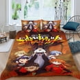 thumbnail image 2 of NEON GENESIS EVANGELION Conjunto de sábanas temático, trío de piezas, cómodo y amigable con la piel, diseño único, regalo de decoración para el hogar para familiares, amigos y fans,140X210cm, 2 of 6