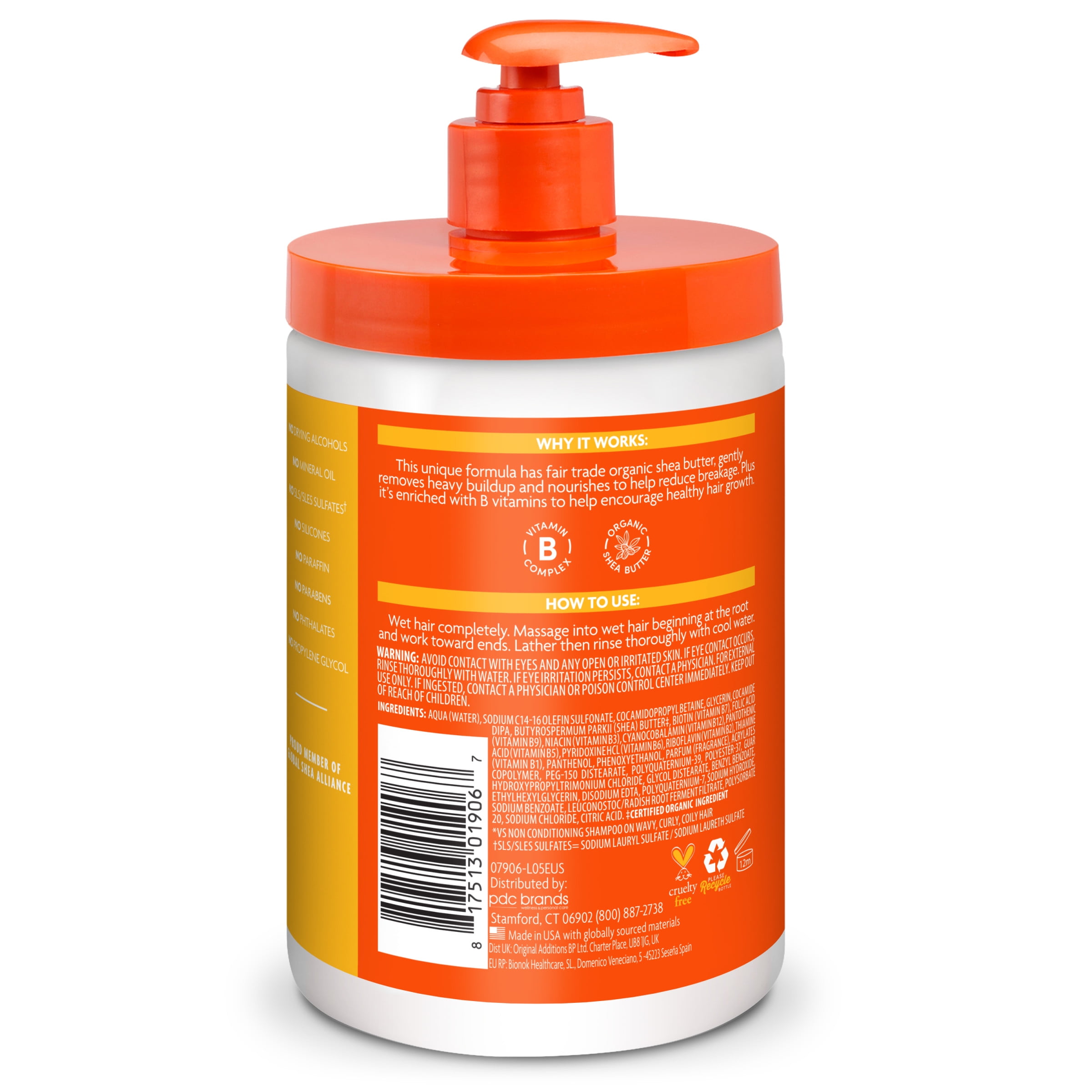 Cantu Shea Butter for Natural Hair Sulfate-Free Cleansing