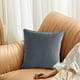 thumbnail image 2 of Juego de almohadas de sofá de terciopelo esmerilado, cojín para sala de estar, cojín de cintura engrosado de jacquard de color sólido, reposacabezas de terciopelo para cama, 2 of 4